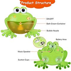 Frog Musical Bubble Bath Maker