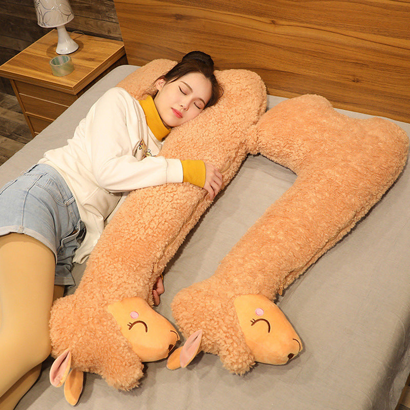 Alpaca Plush Body Pillow