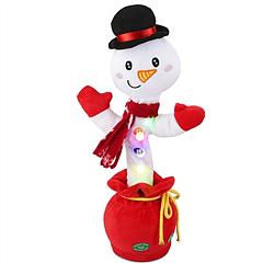 Electric Dancing Christmas Snowman Toy