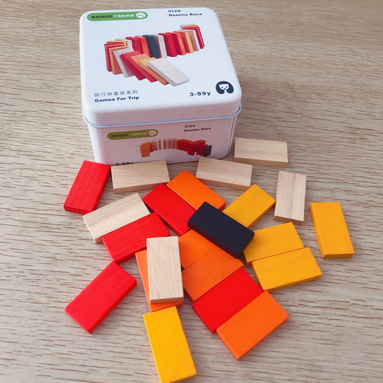 Wooden Puzzle Building Blocks