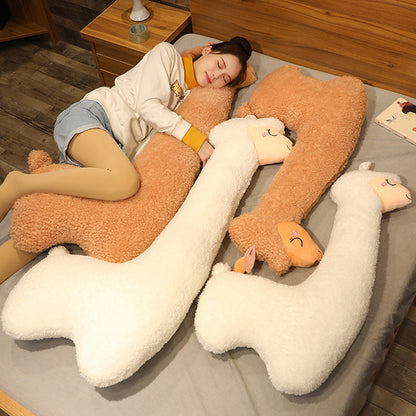 Alpaca Plush Body Pillow