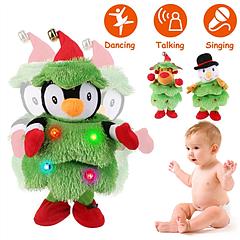 Electric Dancing Singing Plush Penguin Toy