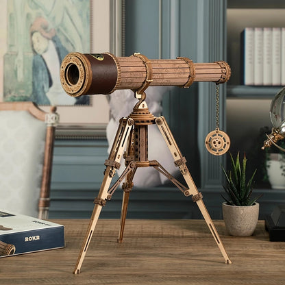 3D Wooden Telescope Puzzle