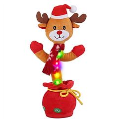 Electric Dancing Christmas Elk Toy