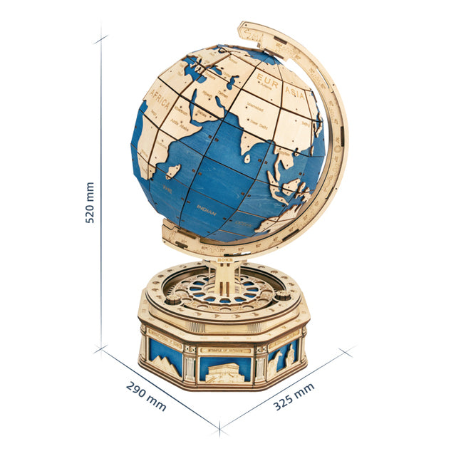 Robotime Globe Earth  3D Wooden Puzzle.