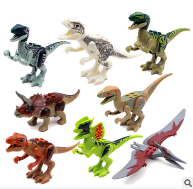 Building Blocks Mini Dinosaur Bricks Figures