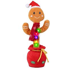 Electric Dancing Christmas Gingerbread Toy