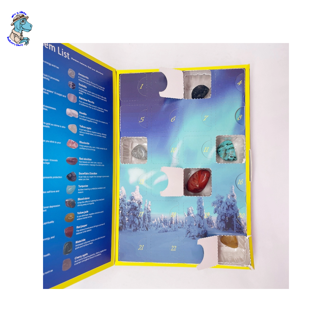 Countdown toy calendar with 24 collectible surprises for kids