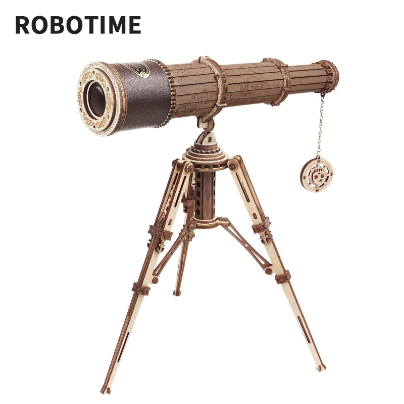 3D Wooden Telescope Puzzle