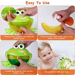 Frog Musical Bubble Bath Maker